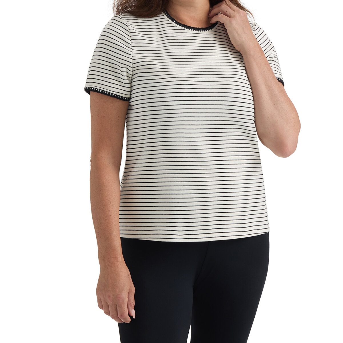 Teddi Rose Playera para Dama Blanco Grande Teddi Rose Playera para Dama Blanco Grande