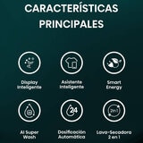 Hisense Lavasecadora Eléctrica 16Kg