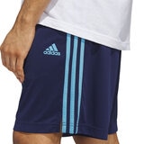 Adidas Shorts Deportivos para Caballero Azul Mediana