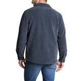 Copper & Oak Chamarra tipo camisa para caballero Azul Mediana