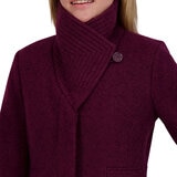 Kenneth Cole Abrigo para Dama Vino Extra Chica