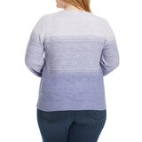 Gloria Vanderbilt Suéter para Dama Morado Mediana