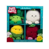 Set de Muñecos de Peluche 4 Piezas, Verduras 