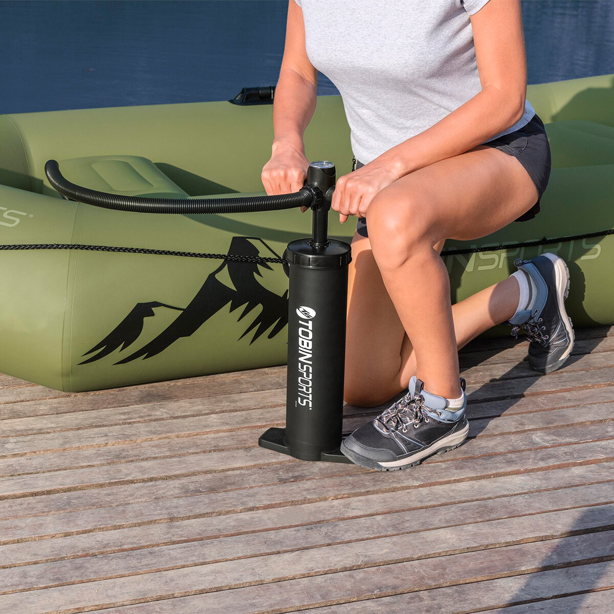Tobin Sports Embarcación Inflable para 3 personas