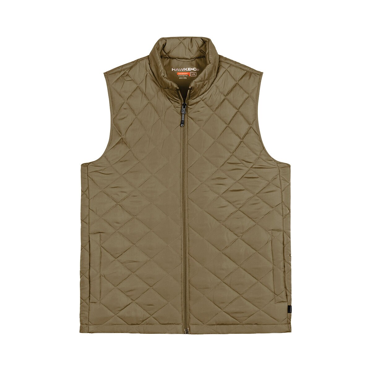 Hawke & Co Chaleco para Caballero Café EE Grande