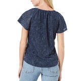 Cupio Blusa para Dama Azul Extra Grande