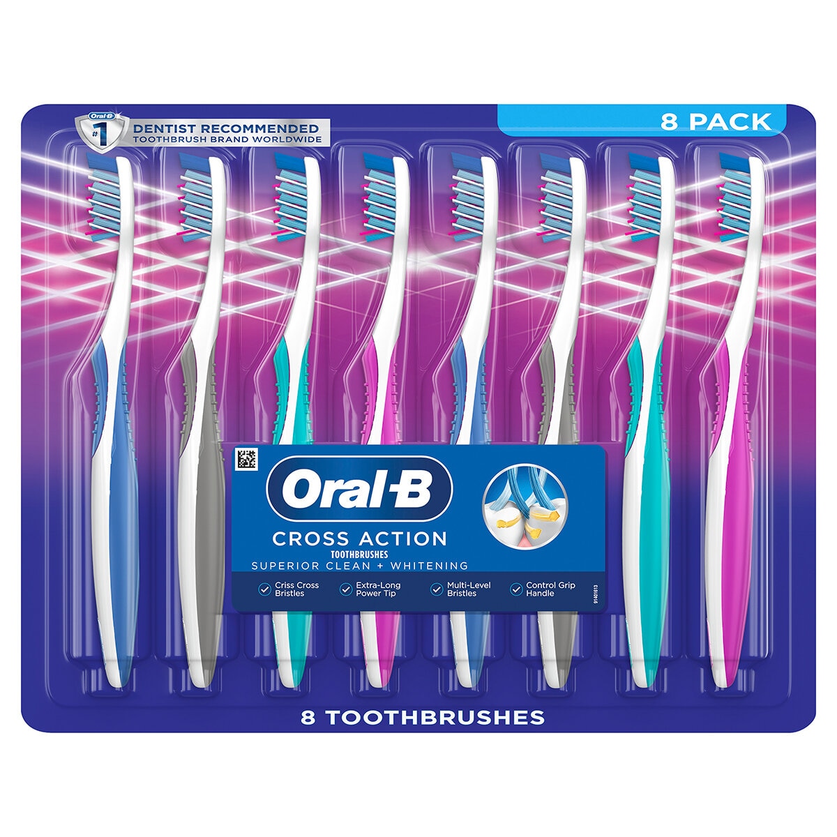 Oral-B Cepillos Dentales 8 pzas