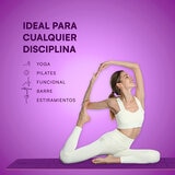 Mist Jewel Tapete para Yoga Morado