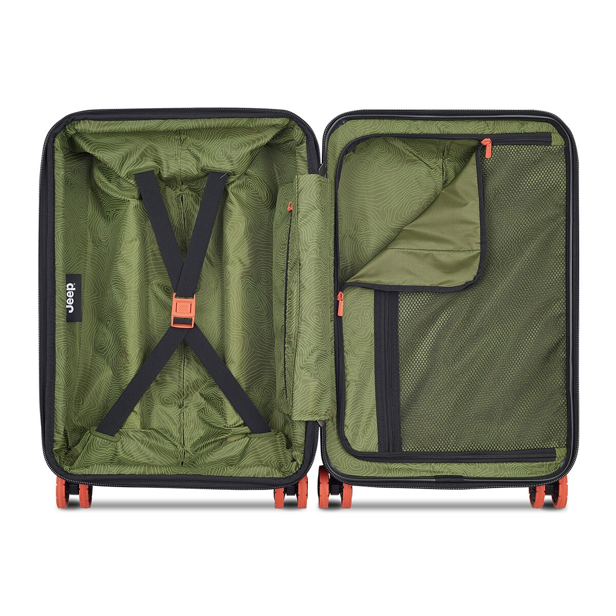 Jeep Maleta Carry On Expandible Amarilla