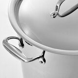 Bergner, Olla de Acero Inoxidable con Tapa de 16 L Bergner, Olla de Acero Inoxidable con Tapa de 16 L