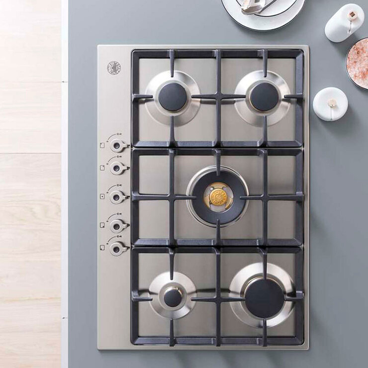 Bertazzoni Parrilla de Gas 90cm con 5 quemadores