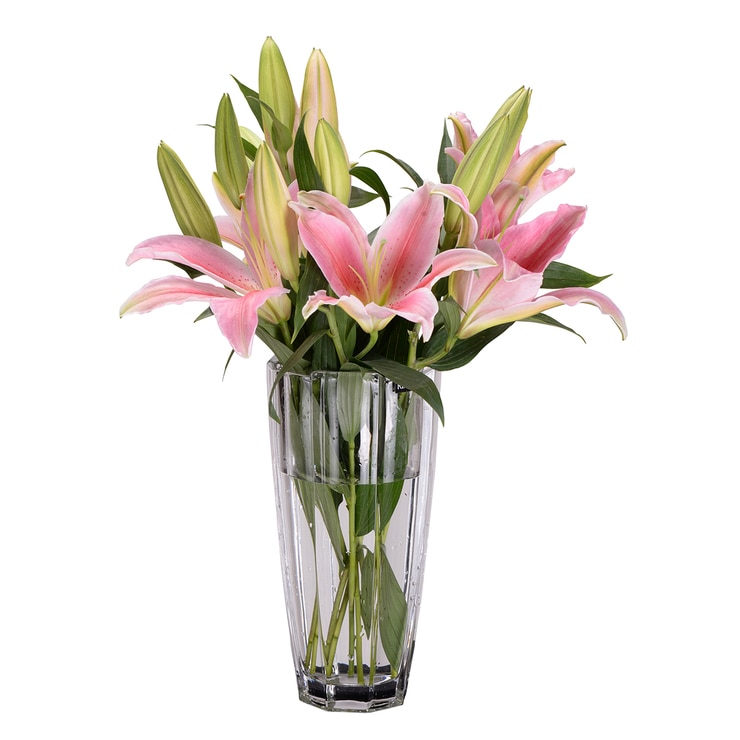 King Crystal, florero de cristal Costco México