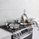 All-Clad, Batería de Cocina de 3 Capas de Acero Inoxidable, 13 Piezas All-Clad, Batería de Cocina de 3 Capas de Acero Inoxidable, 13 Piezas
