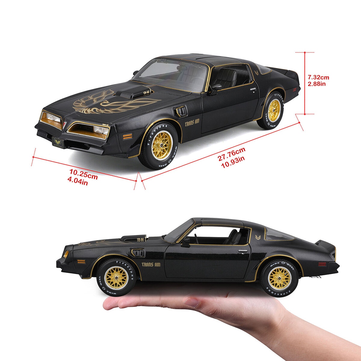 Maisto Autos de Colección Escala 1:18 - 1978 Pontiac Firebird