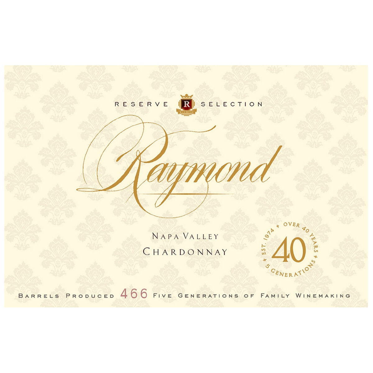 Vino Blanco Raymond Napa Valley Chardonnay 750 ml