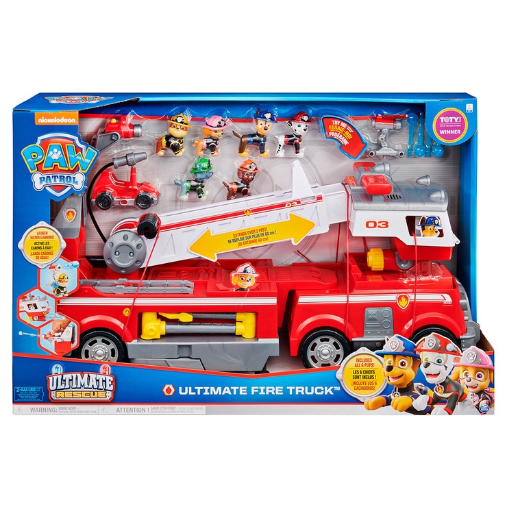 carro de bomberos paw patrol
