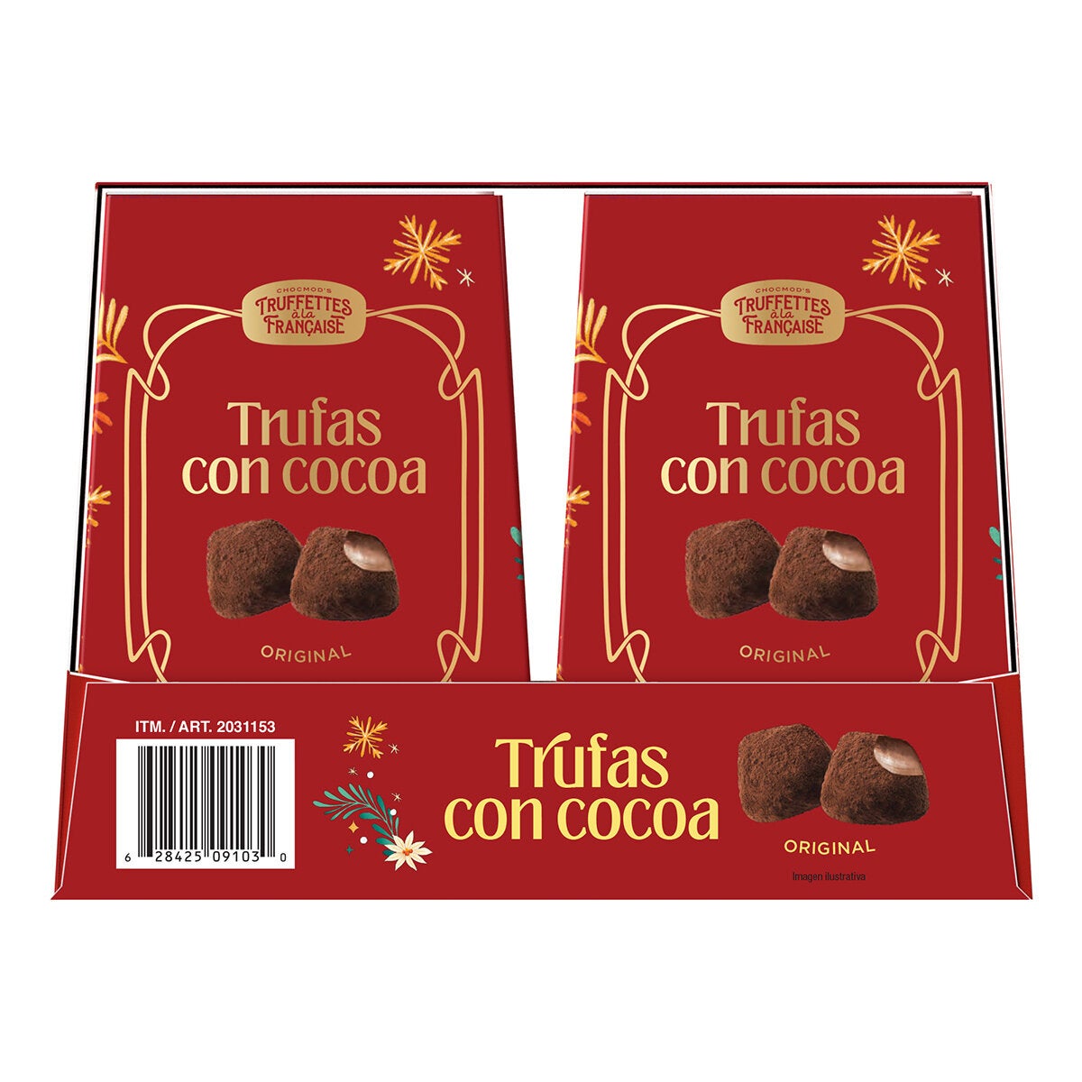 Truffettes á la Française Trufas con Cocoa 2/1 kg Truffettes á la Française Trufas con Cocoa 2/1 kg