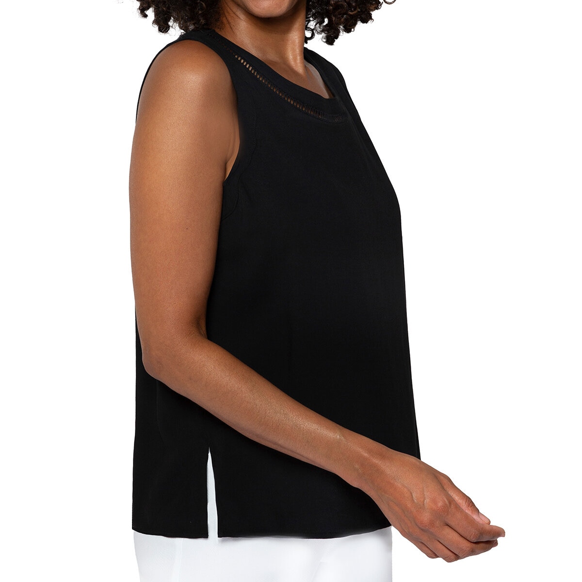 Mario Serrani Italy Blusa para Dama Negro Chica