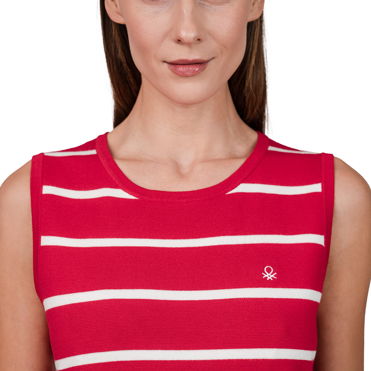 United Colors of Benetton Blusa para Dama Rojo Mediana