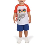 Koala Kids Conjunto de 4 piezas para Niños y Niñas Rojo 6 Años