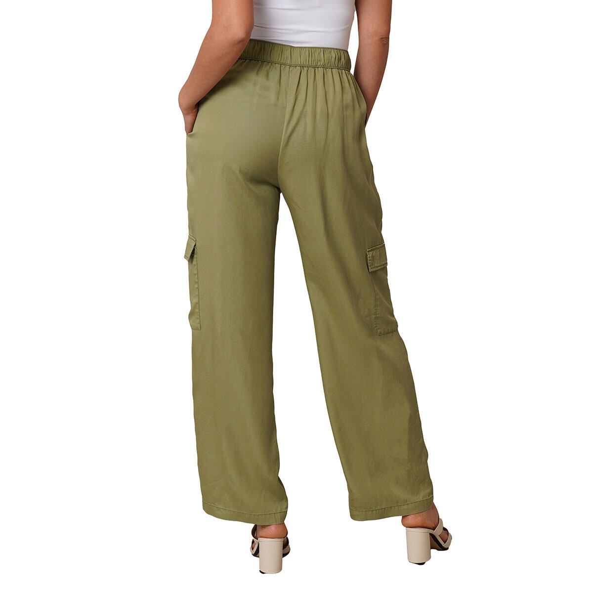 Cyrus Pantalones para Dama Verde Grande