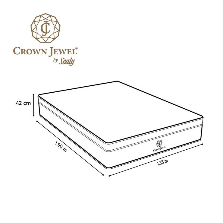 Sealy, Monteleone, Colchón y Box Matrimonial