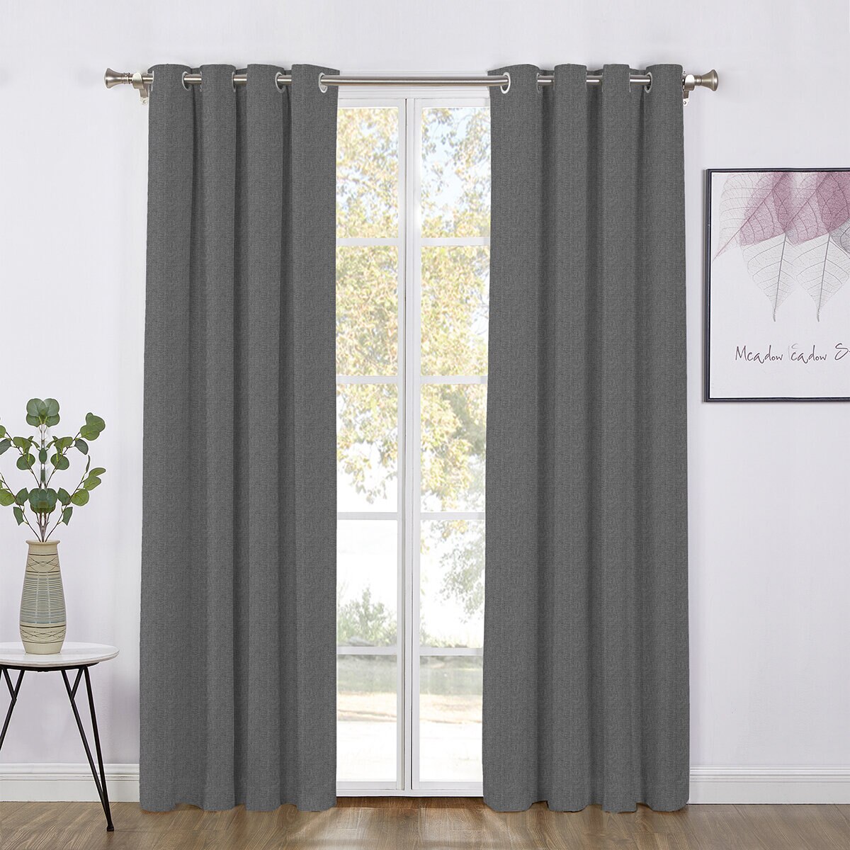 SUN + BLK Cortinas con Bloqueo Total de Luz 132 cm x 213 cm Varios Colores