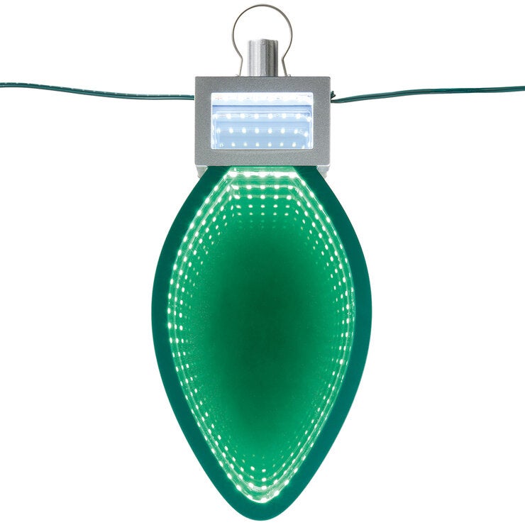 Juego de 6 Luces Decorativas de Camino con Efecto Espejo Infinito Juego de 6 Luces Decorativas de Camino con Efecto Espejo Infinito