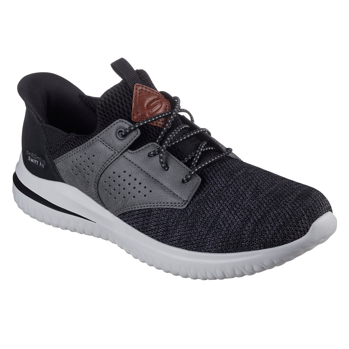 Skechers Zapatos para Caballero Negro MEX 26 / US 8