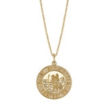 Collar de oro, Saint Christopher, 14kt