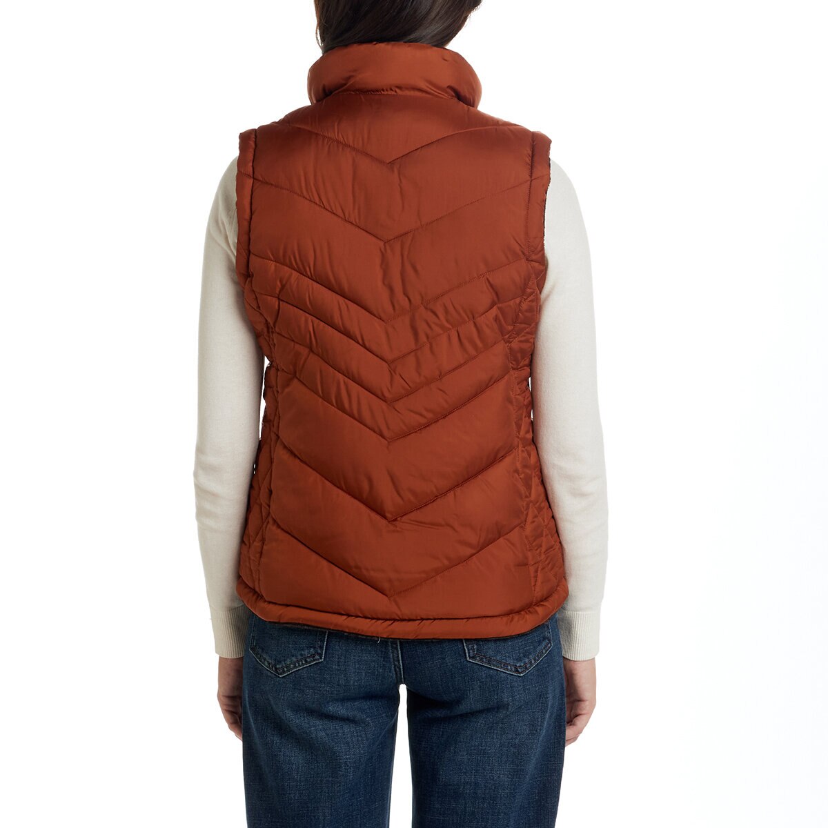 Weatherproof Chaleco reversible para Dama Naranja Extra Grande