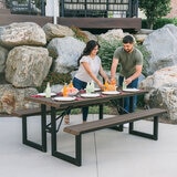 Lifetime, Mesa para Picnic Plegable de 6'