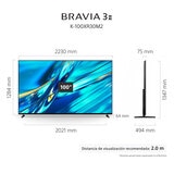 Sony Pantalla 100" BRAVIA 3 II 4K Smart TV Sony Pantalla 100" BRAVIA 3 II 4K Smart TV