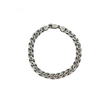 Avonza Men, Brazalete Eslabones Grueso, Plata Italiana, para Caballero 