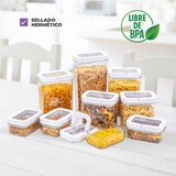 AG Box, Set de 9 Contenedores con Tapa Hermética