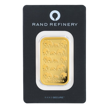 Lingote de  Oro 1 oz Rand