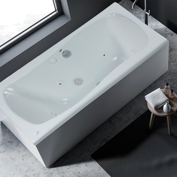 American Standard, Tina de Baño California con Sistema de Hidromasaje