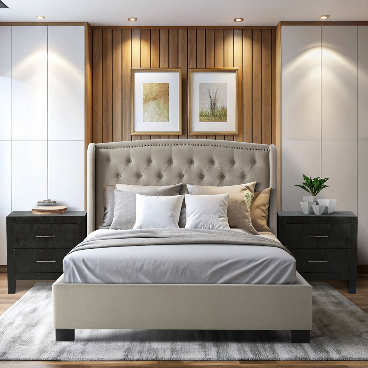 Sealy, Luna, Cama King Tapizada