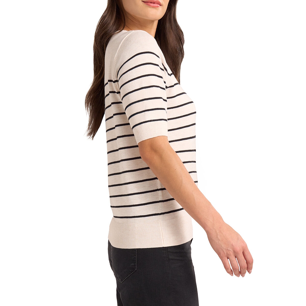 Matty M Blusa para Dama Blanco Extra Grande