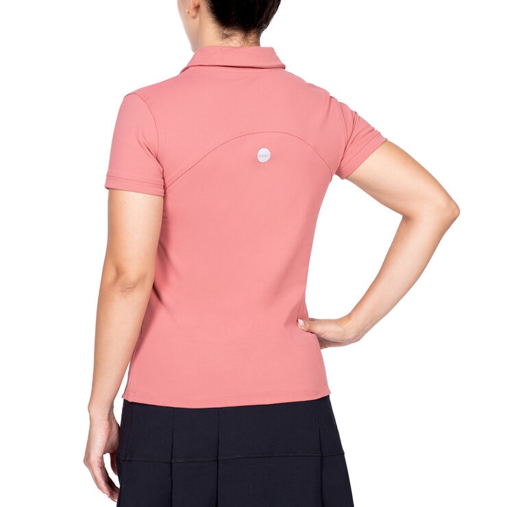 Assh, Playera Deportiva Tipo Polo para Dama Color Rosa, Varias Tallas