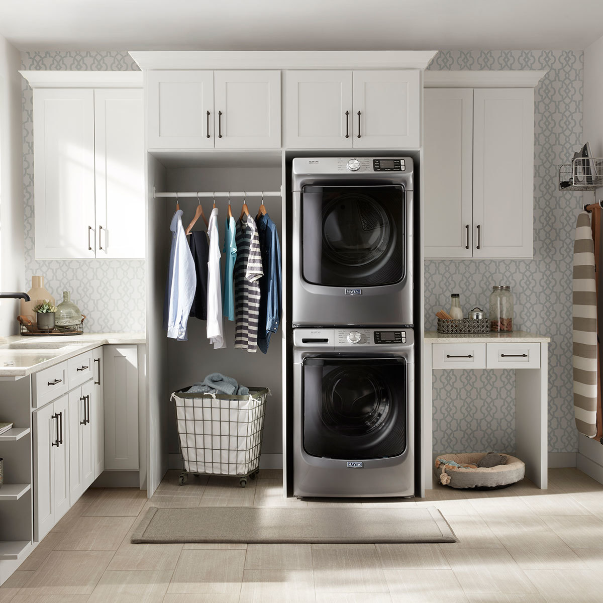 Maytag Lavadora 22Kg con Pedestal