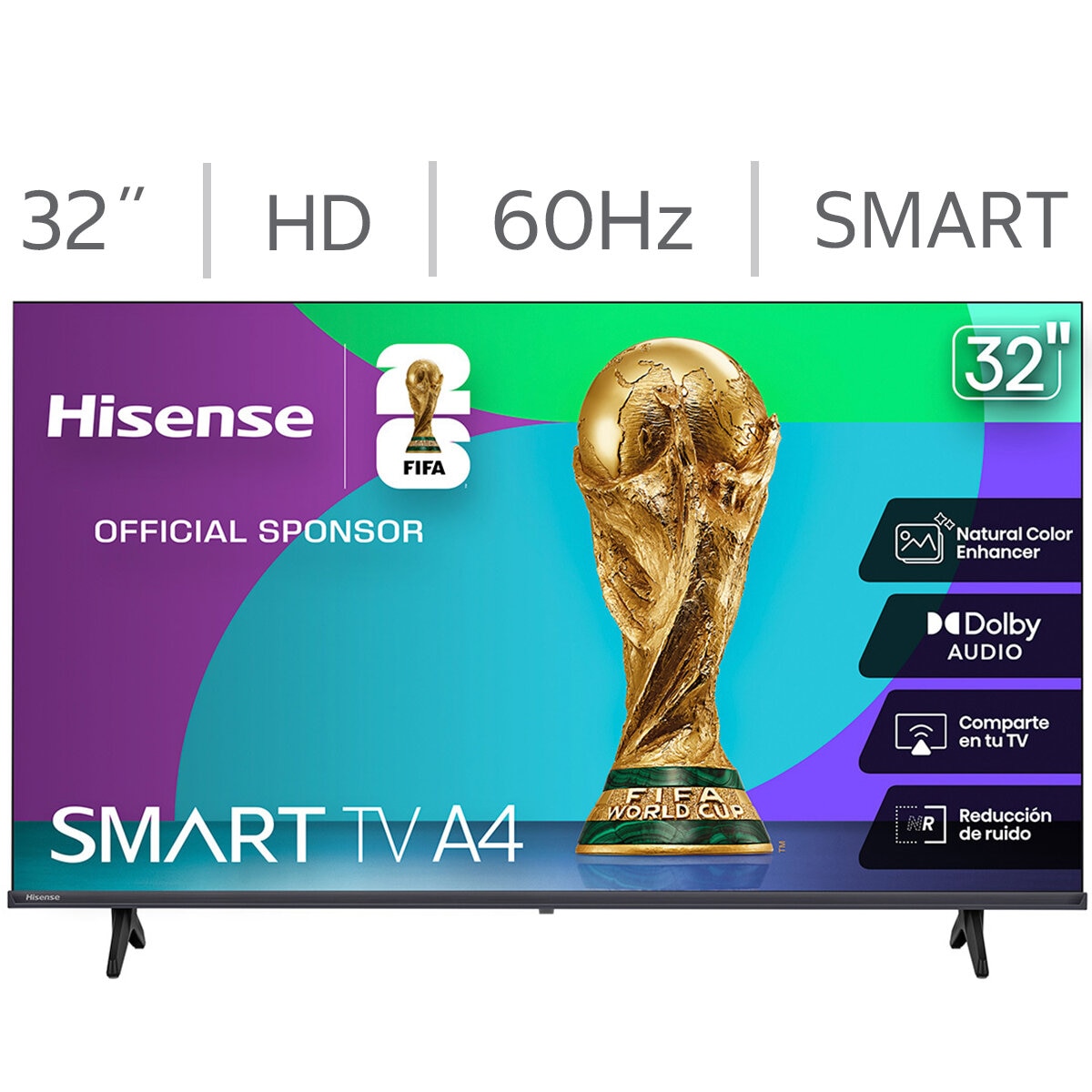 Hisense Pantalla 32" HD Fire TV