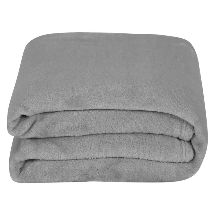 Providencia, Frazada Suave 152 cm x 178 cm, Gris
