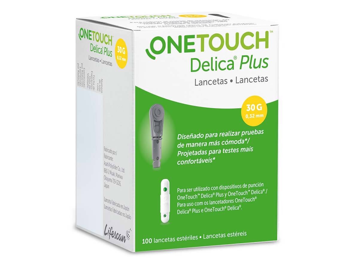 OneTouch Delica Plus 100 Lancetas