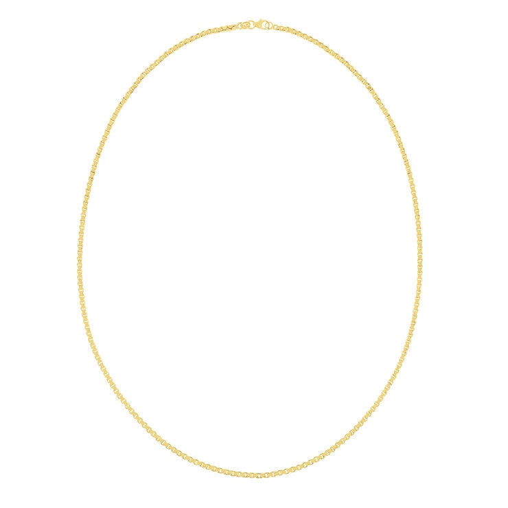 Cadena para Caballero, 60.96cm, Oro Amarillo 14K