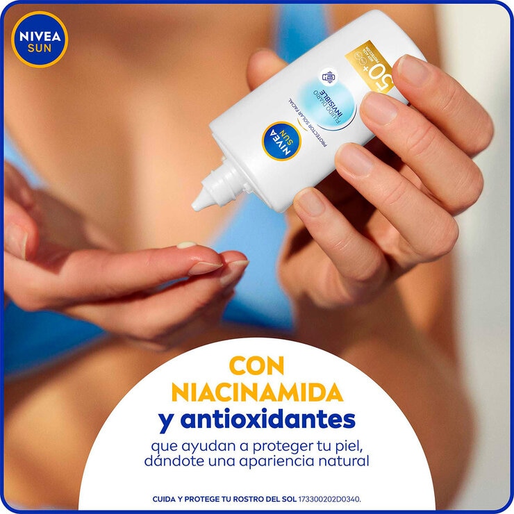 Nivea Sun 2 pzas de 200 ml c/u + Protector solar facial de 40 ml