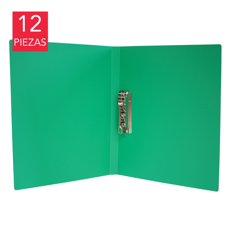 Oxford, Folder Verde con Palanca Tamaño Carta, 12 Piezas Costco México