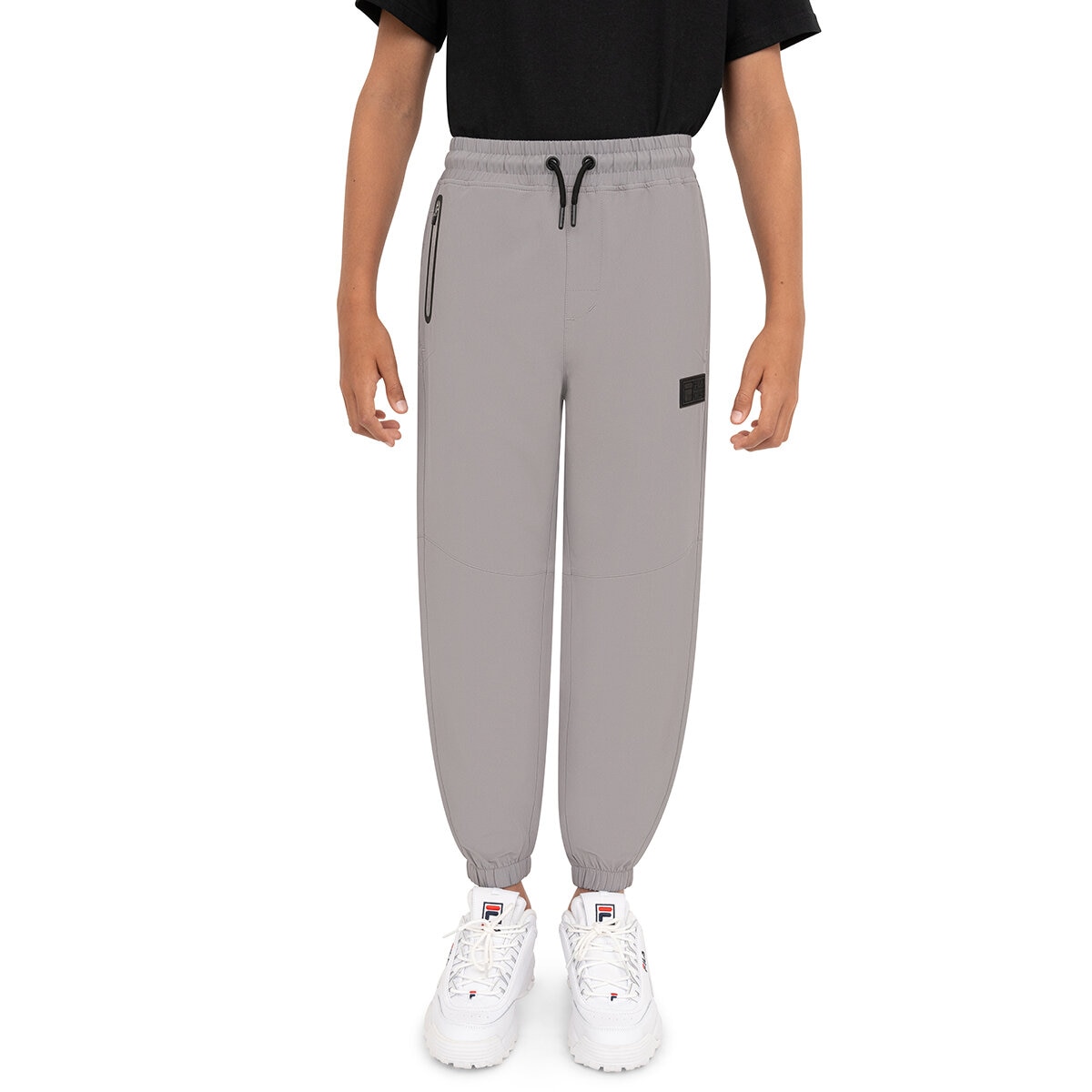 Fila Pantalón deportivo para Niños y Niñas Gris 7 / 8 Años