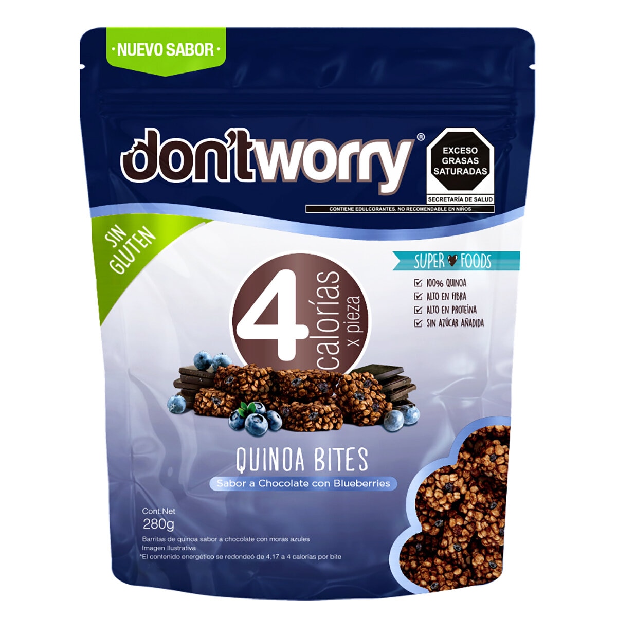 Quinoa Bites Blue Berry 280 g