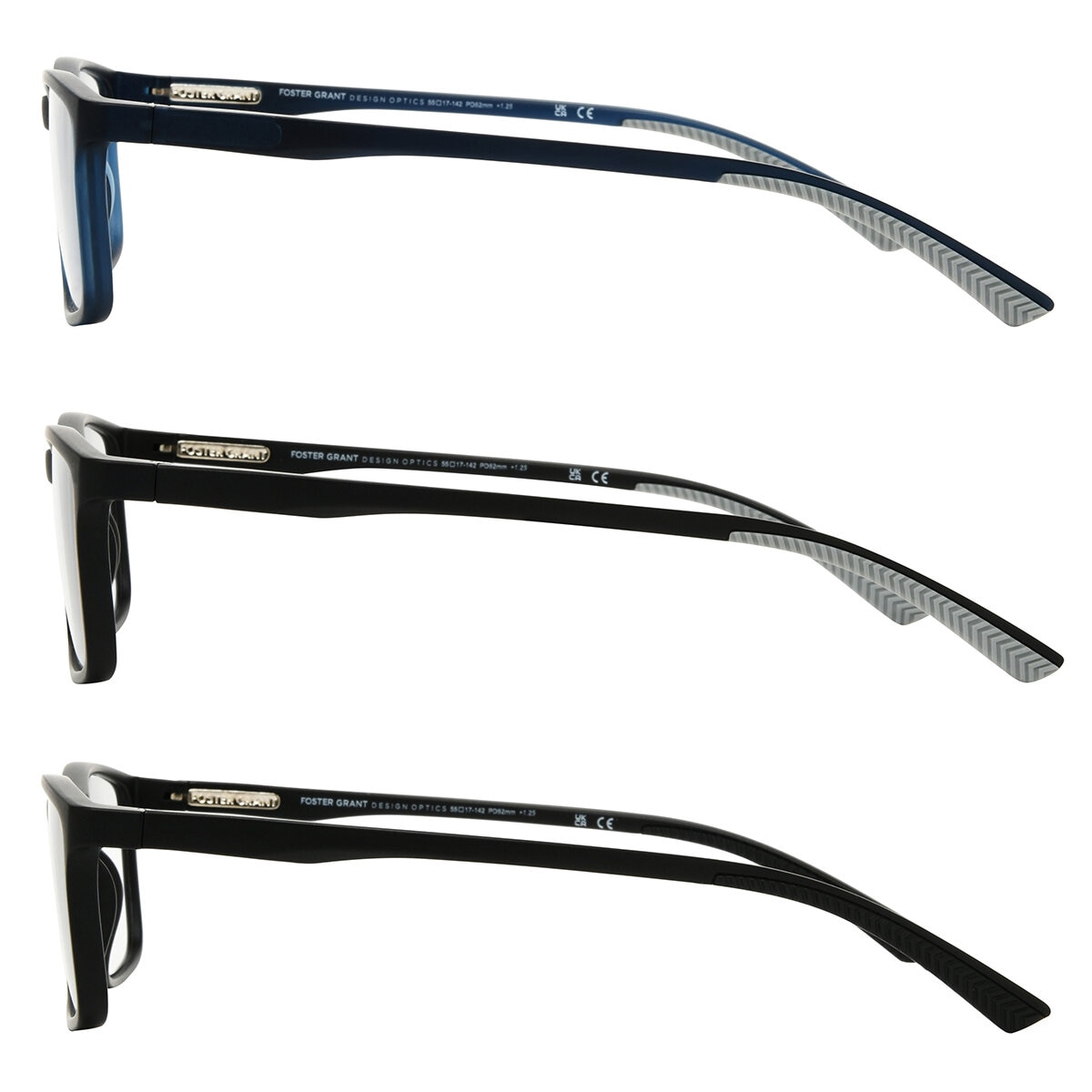 Foster Grant, Lentes de lectura, Dioptría +2.50 para Caballero